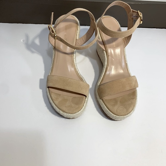 Stuart Weitzman Teddi Espadrille Wedge Sandal - Picture 2 of 5